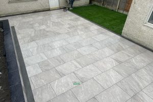 Patio paving in Lucan