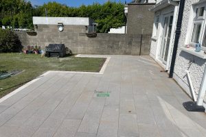 Patio paving in Lusk