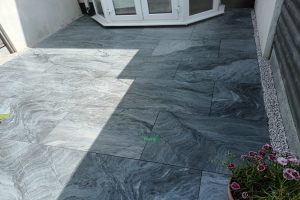 Patio paving in Malahide