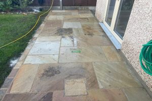 Patio paving in Marino
