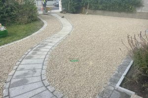 Gravel driveway in Drimnagh