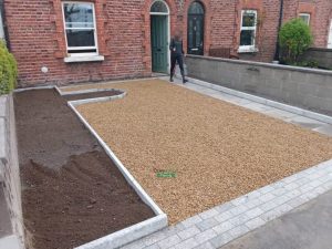 Gravel driveway in Dún Laoghaire