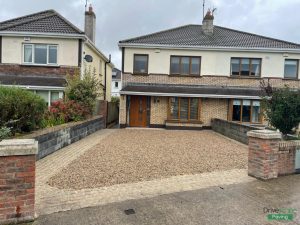 Gravel driveway in Tallaght