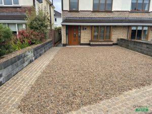 Gravel driveway in Templeogue