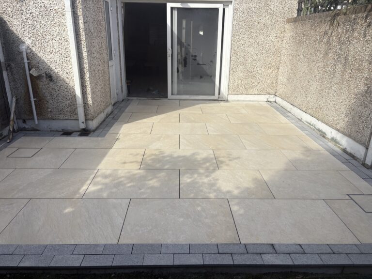 Porcelain Patio in Castleknock, Co. Dublin
