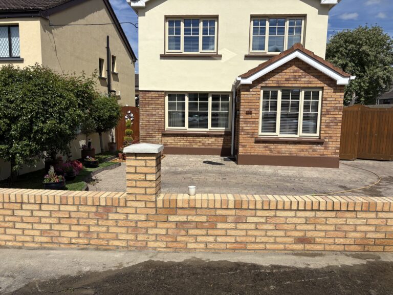 Boundary Wall with English Brick in Nass, Co. Kildare