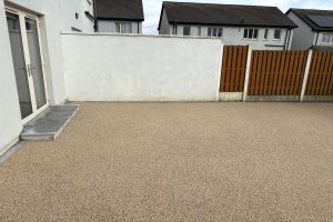 Resin driveway with border in Crumlin