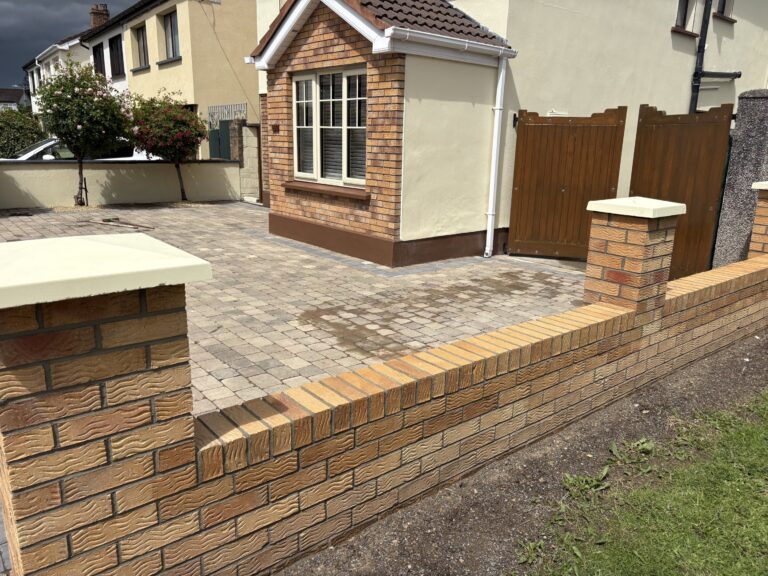 New Driveway Foundation and Paving Relay in Naas, Co. Kildare