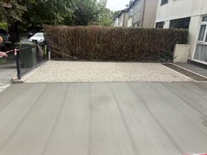 Brushed Concrete Driveway in Firhouse, Co. Dublin