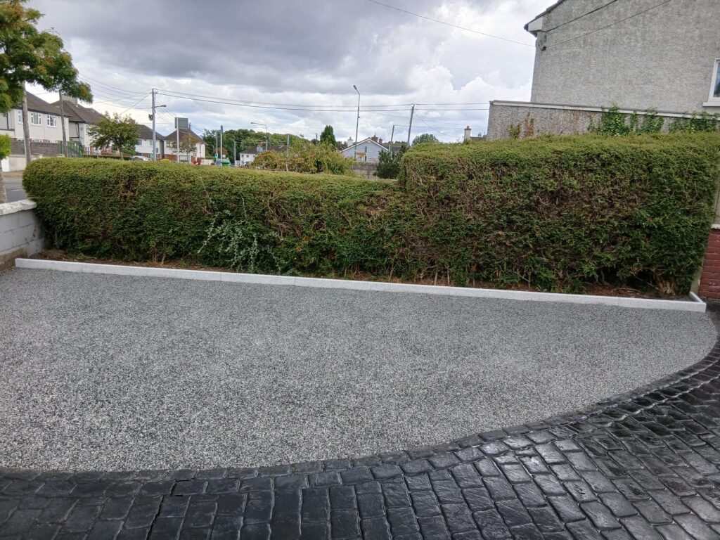 Resin Bound Driveway Extensions in Glasnevin, Co. Dublin (6)