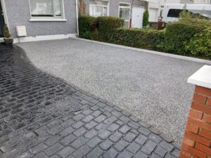 Resin Bound Driveway Extensions in Glasnevin, Co. Dublin