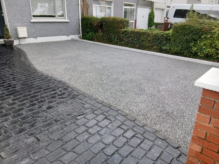 Resin Bound Driveway Extensions in Glasnevin, Co. Dublin