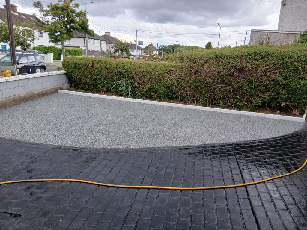 Resin Bound Driveway Extensions in Glasnevin, Co. Dublin (8)