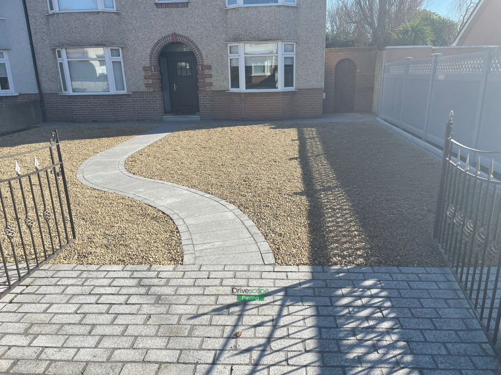 New driveway installation in Artane