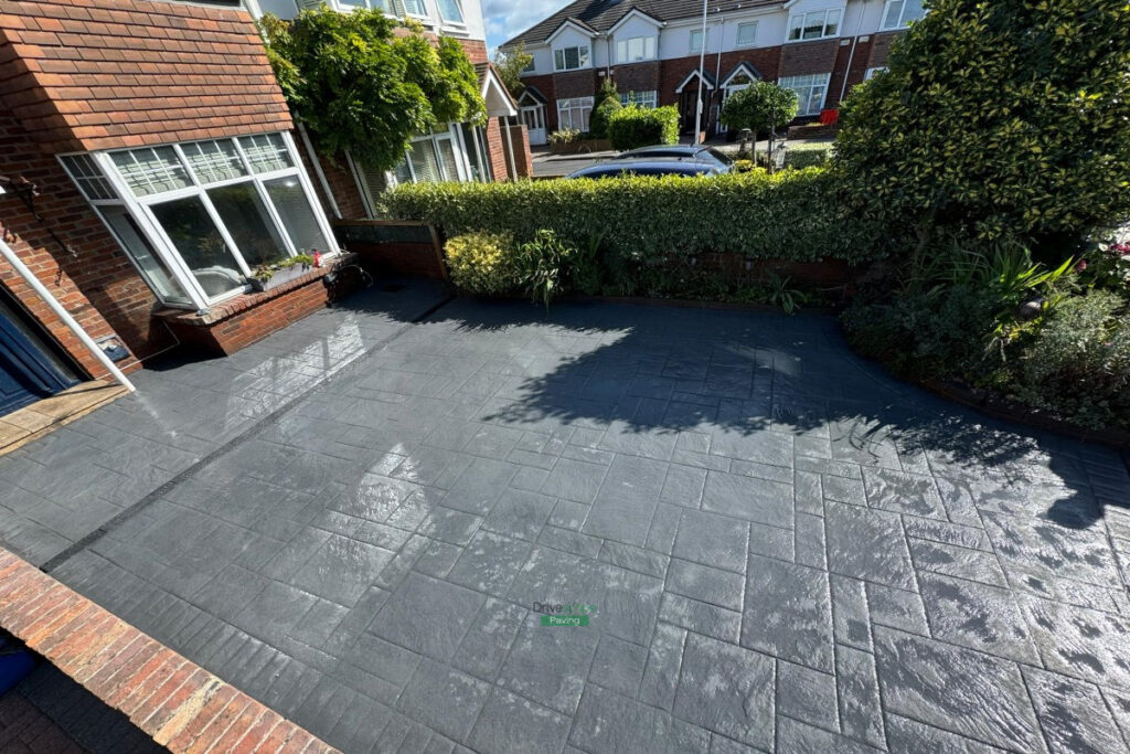 New driveway installation in Ballybrack