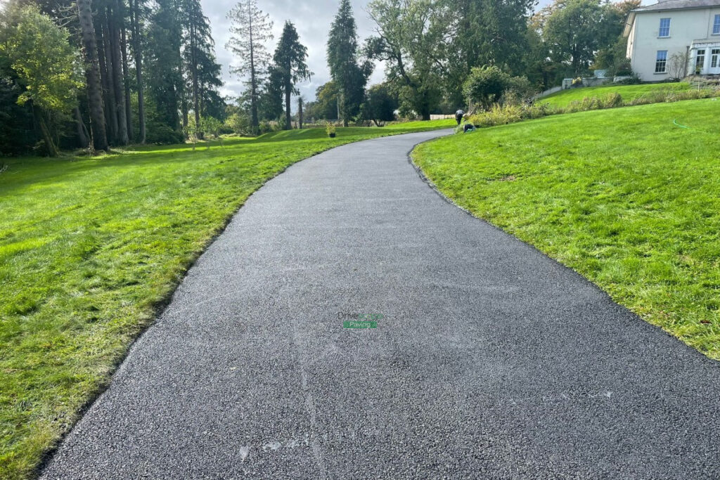 New driveway installation in Clontarf