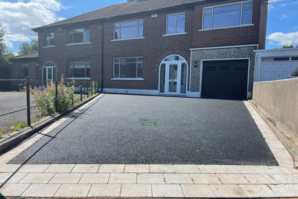 New driveway installation in Finglas