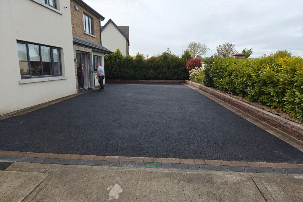 New driveway installation in Knocklyon