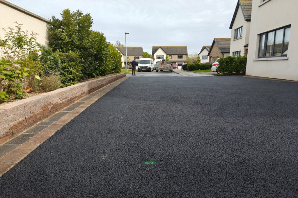 New driveway installation in Lusk