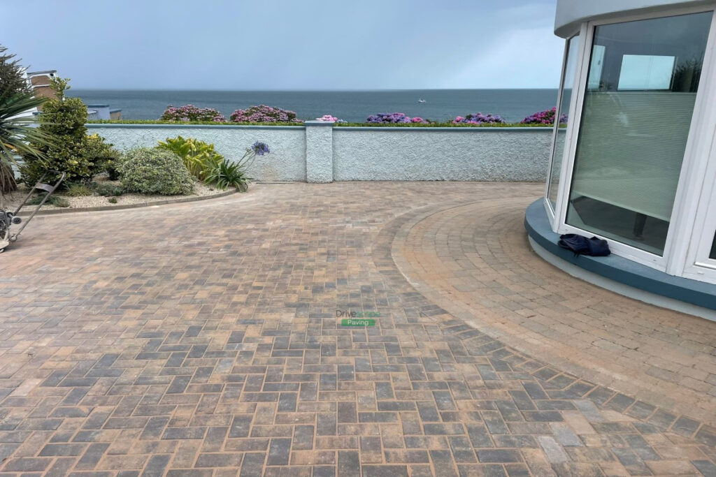 New driveway installation in Ongar