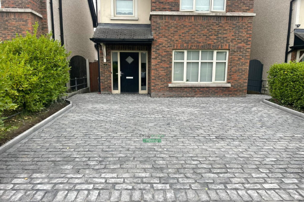 New driveway installation in Portobello