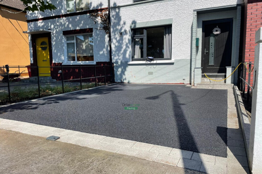 New driveway installation in Sandymount