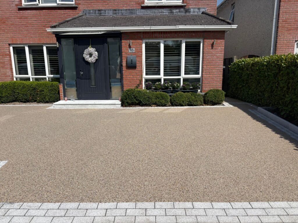 New driveway installation in Swords