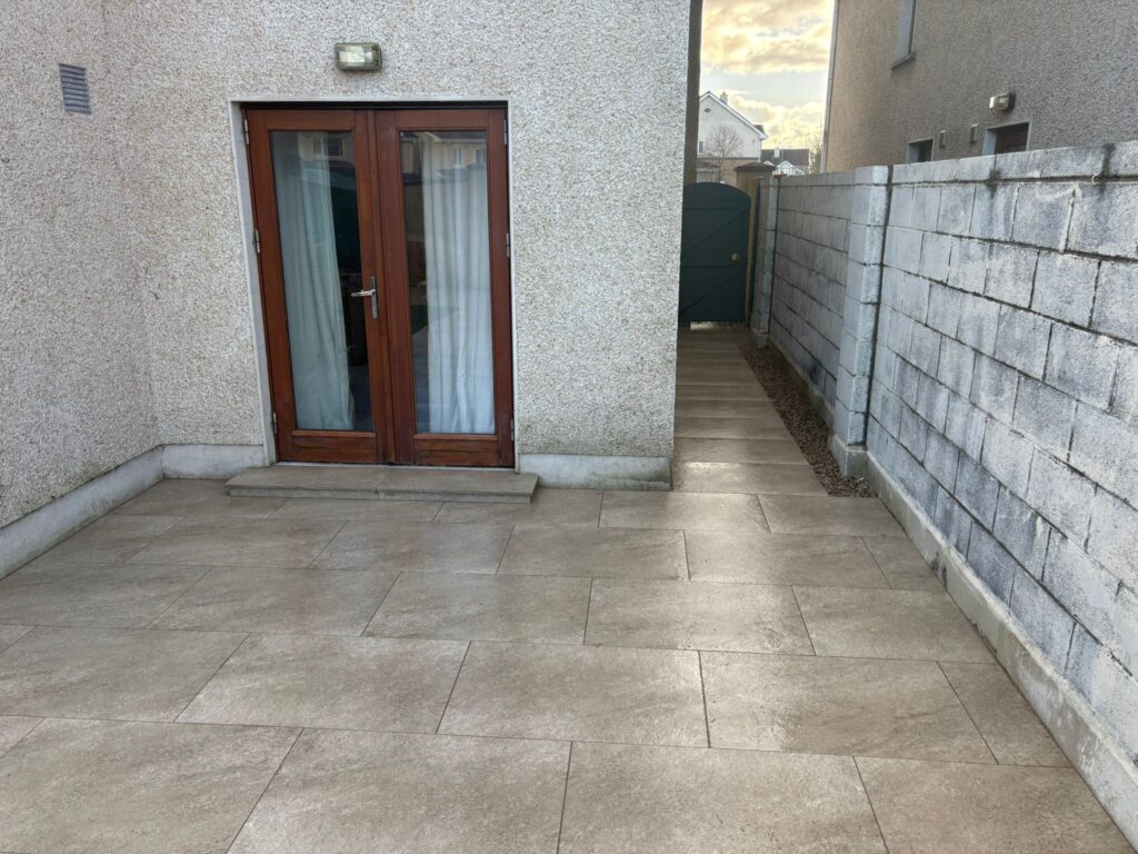 Porcelain Patio in Clonsilla