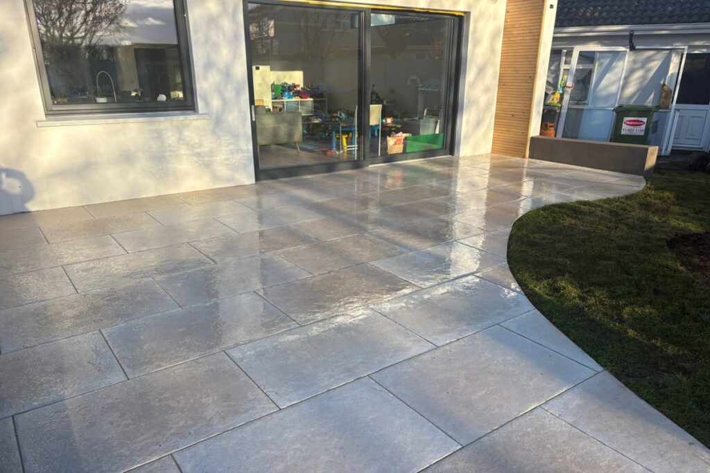 Porcelain Patio in Kinsealy