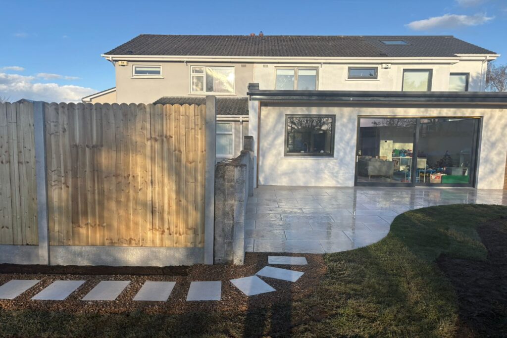 Porcelain Patio in Lusk
