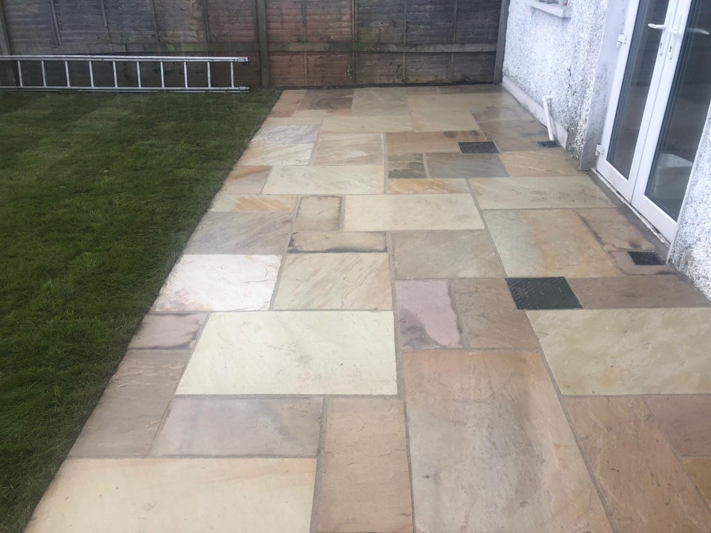 Sandstone Patio in Clontarf