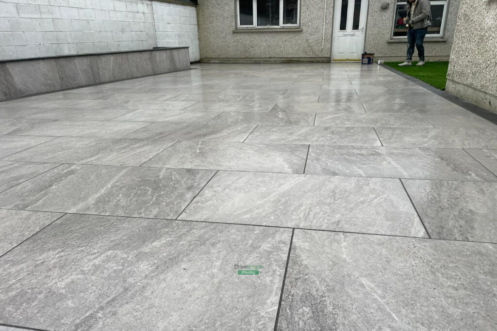 Patio built by Drivescape in Ballyfermot