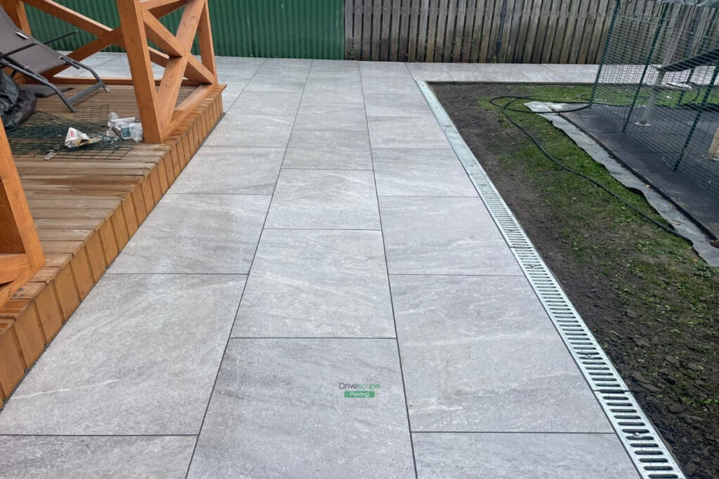 Patio built by Drivescape in Clongriffin