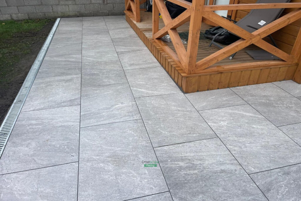 Patio built by Drivescape in Drumcondra