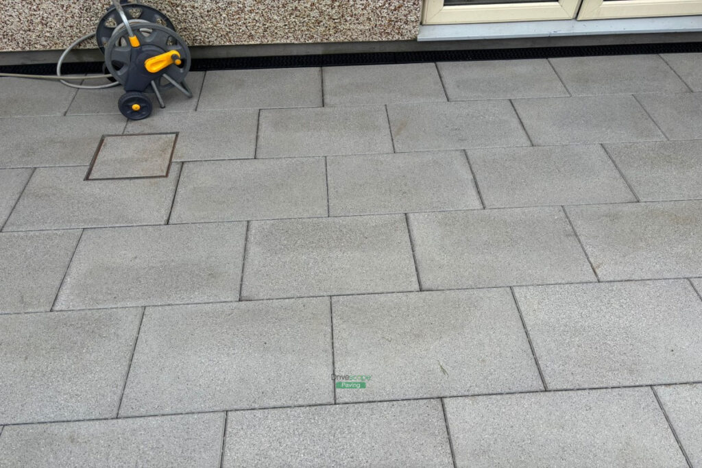 Patio built by Drivescape in Finglas