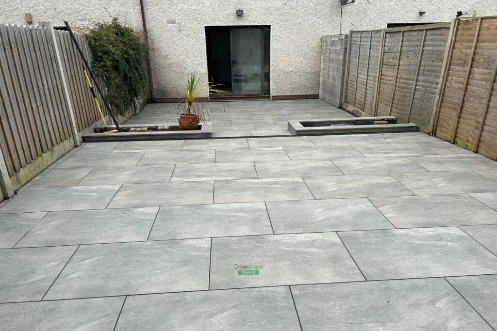 Patio built by Drivescape in Killester