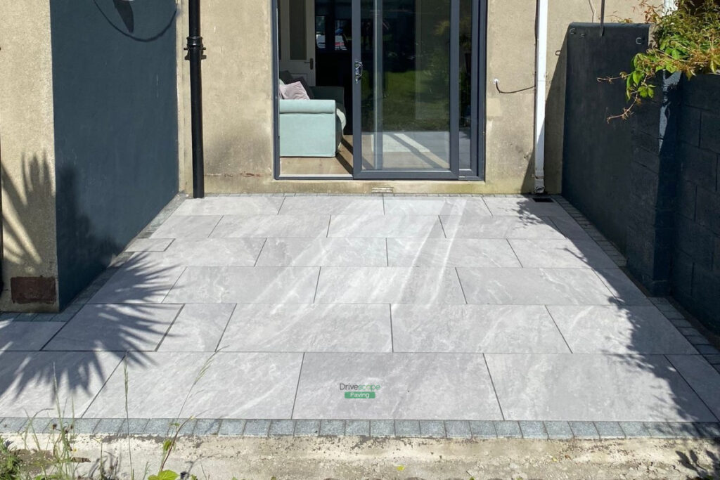 Patio built by Drivescape in Kilmainham