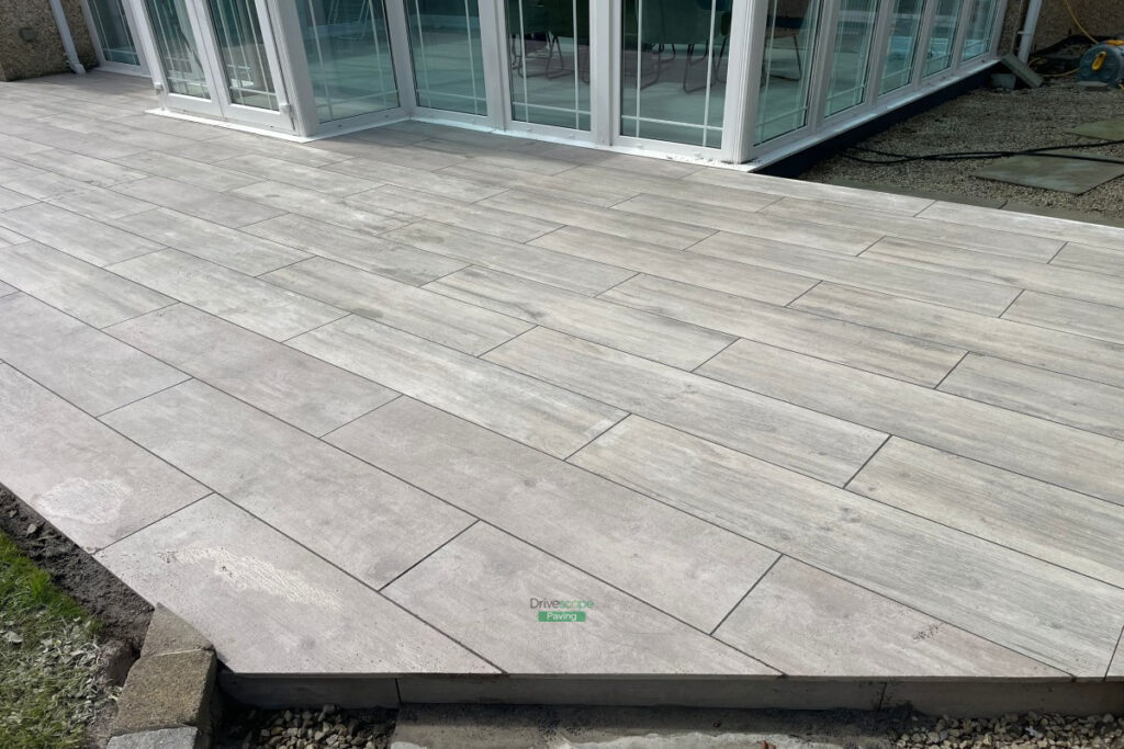 Patio built by Drivescape in Marino