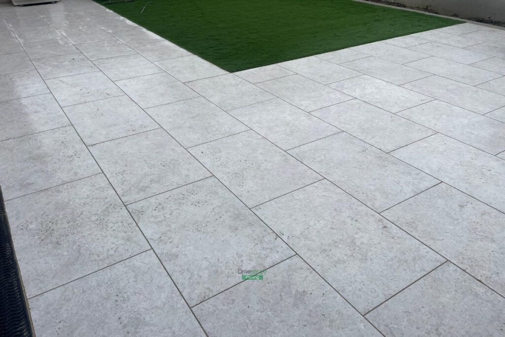 Patio built by Drivescape in Phibsborough