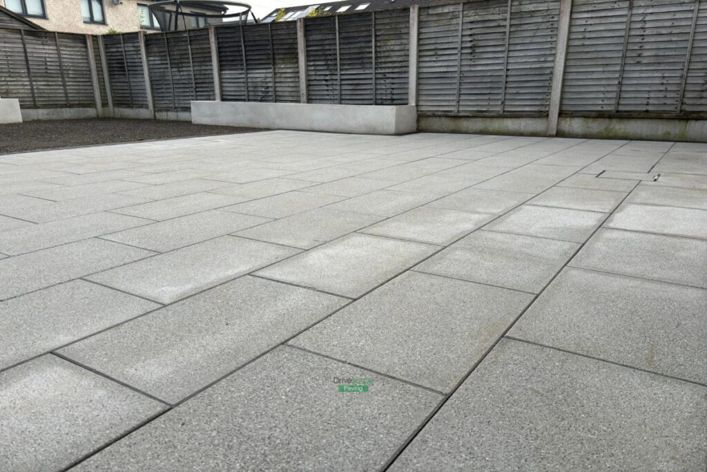 Patio built by Drivescape in Raheny