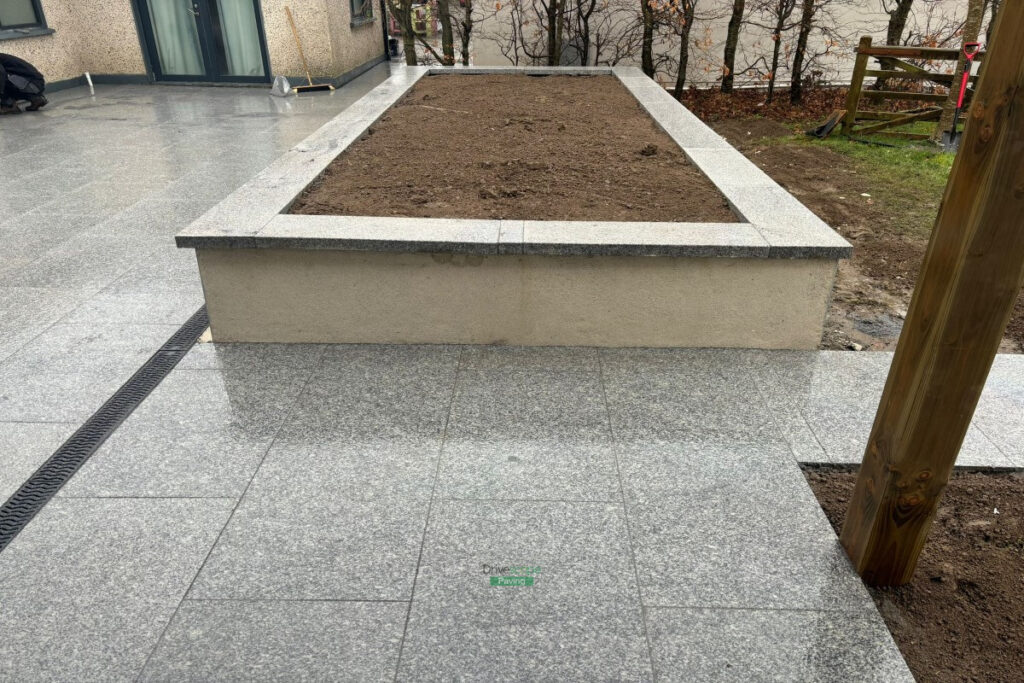 Patio built by Drivescape in Rathfarnham