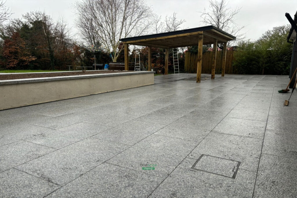 Patio built by Drivescape in Ringsend