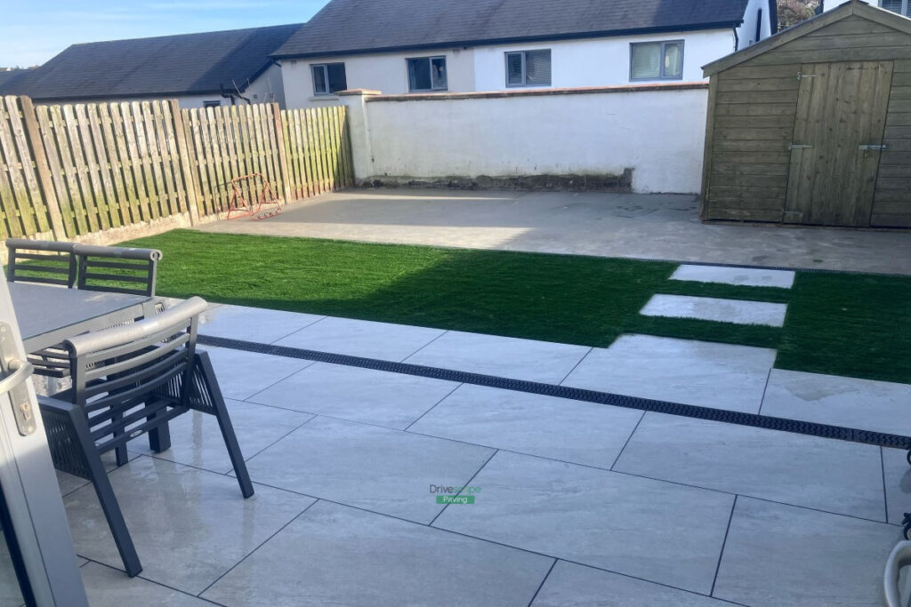 Patio built by Drivescape in Stoneybatter