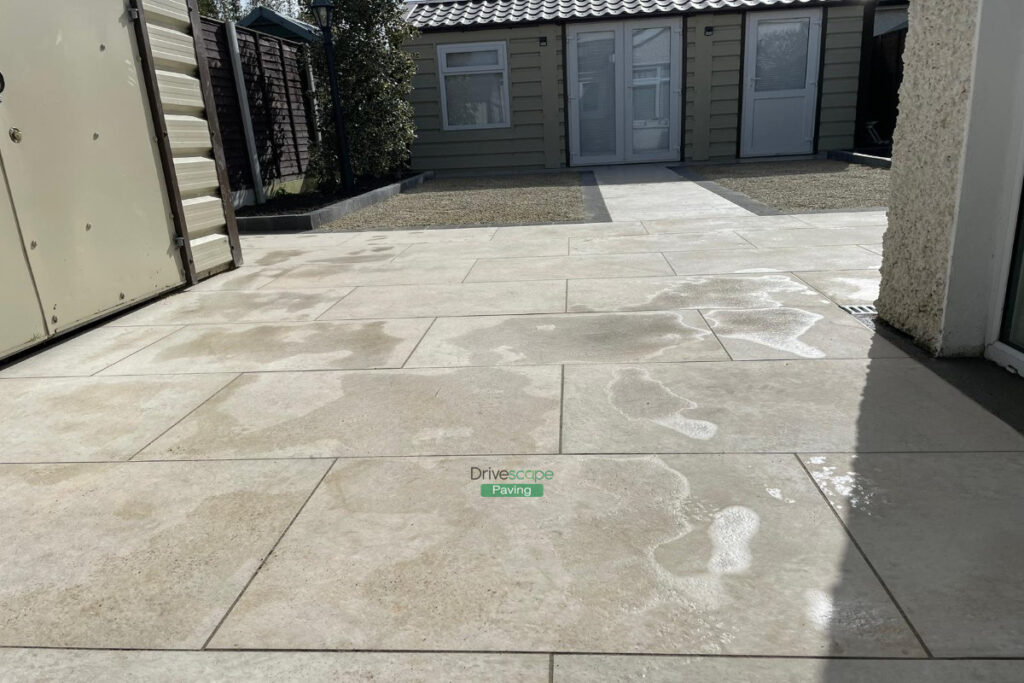 Patio built by Drivescape in Swords