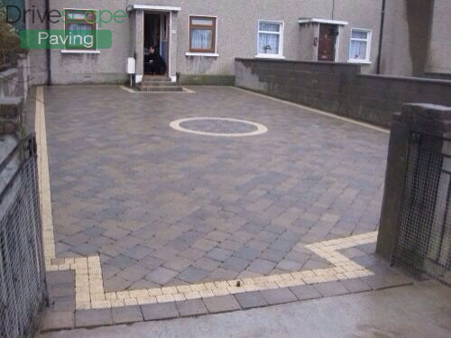 Block and brick paving Foxrock