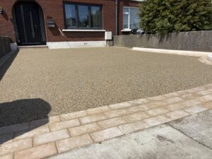 Vuba Resin Driveway with Limestone Cobbles in Artane, Co. Dublin