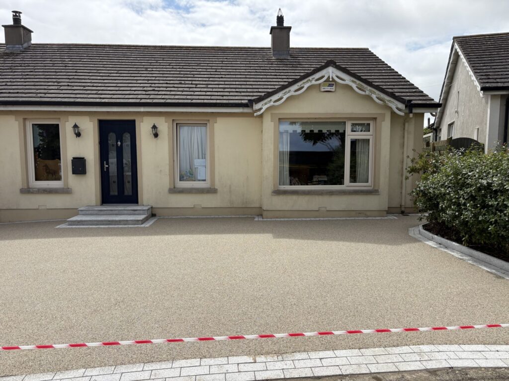UV Resin chip surfacing in Ballymun