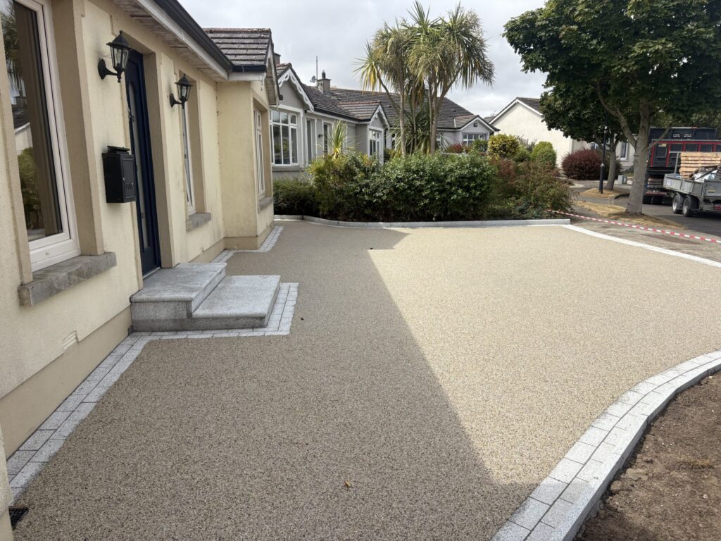 UV Resin chip surfacing in Kilternan