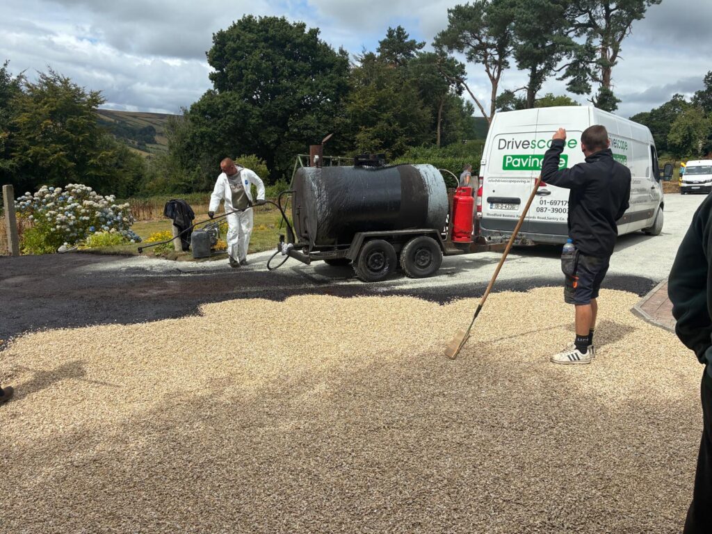 Tar and Chip Driveway in Co. Wicklow (9)