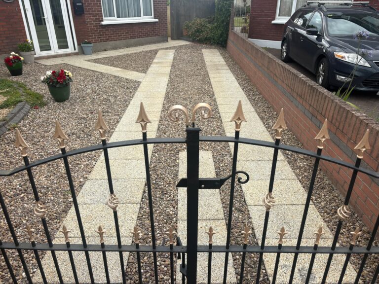 Paving Slab Reinstallation and Resin Footpath in Artane, Co. Dublin